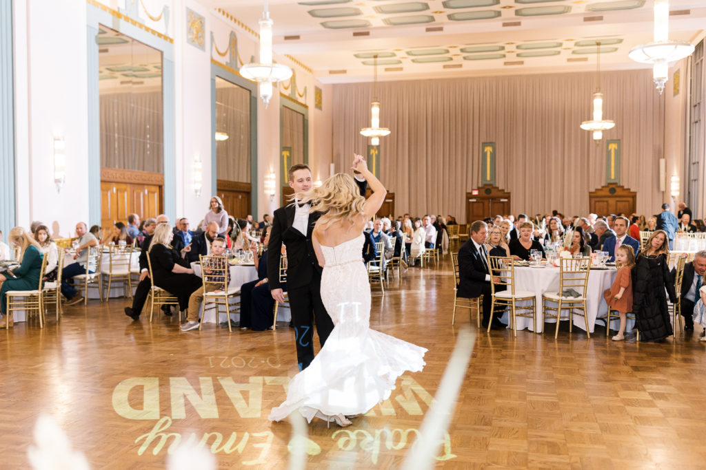 First dance at civic center music hall