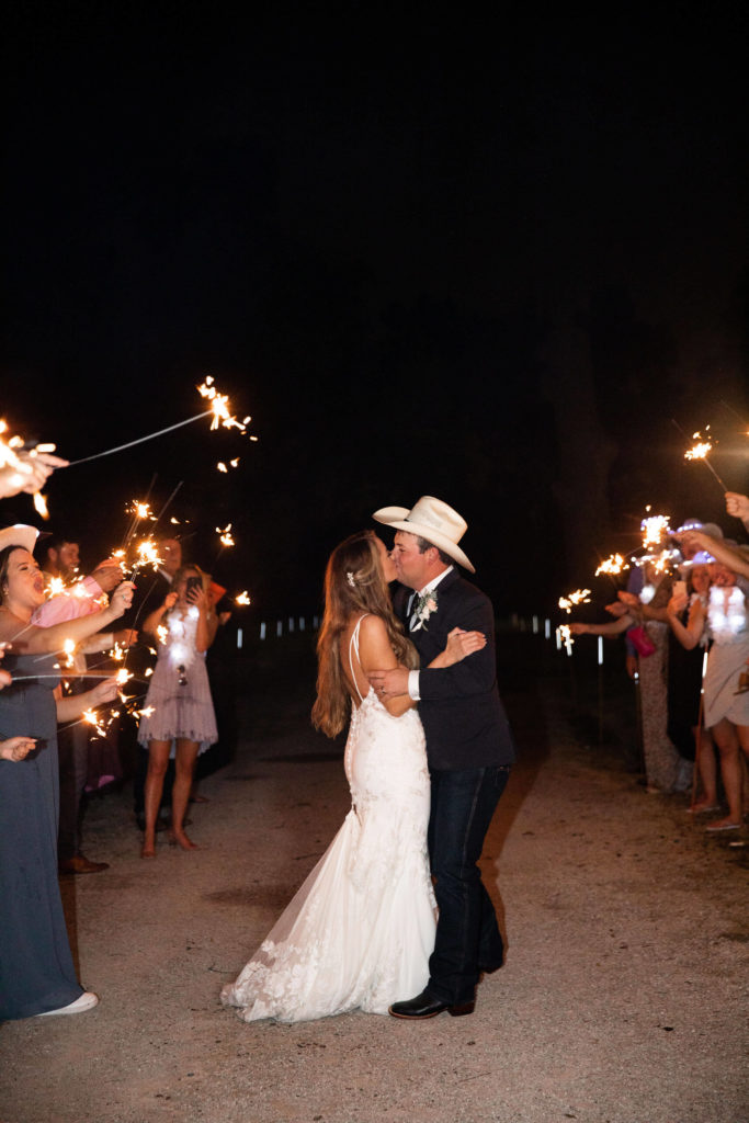 Send off — at Pecandarosa ranch photography by Mary Keen